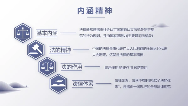 蓝色大气工会法律工作情况汇报动态PPT模板