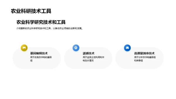 农业科技新突破