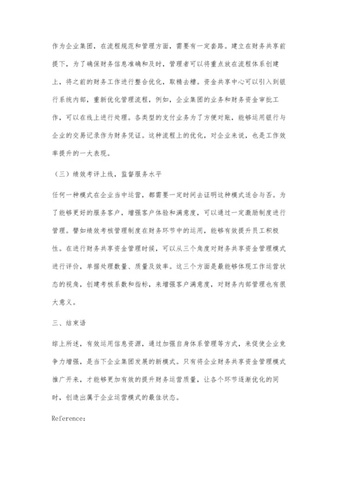 企业集团财务共享资金管理问题及对策探析.docx