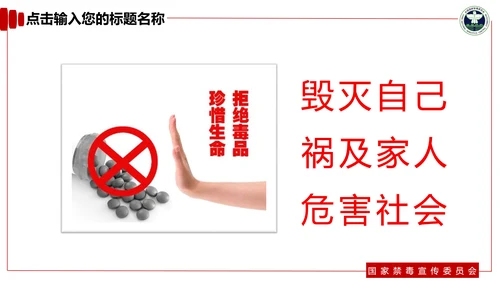 青少年预防不良行为禁毒教育PPT课件