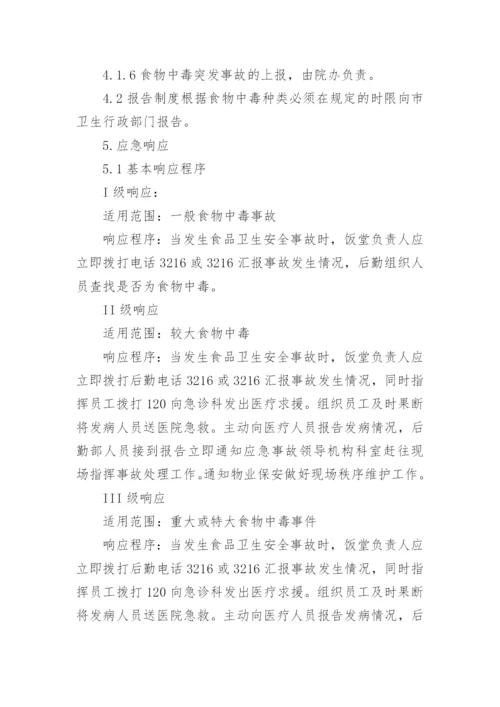 医院突发食品安全事件应急预案.docx
