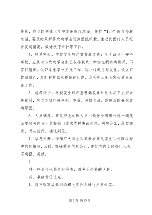 椅山附中营养改善计划安全应急预案.docx