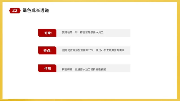 红黄简约商务企业培训课件人才梯队建设与人才培养课件PP团队