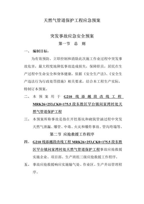 天然气管道保护综合项目工程应急专项预案.docx