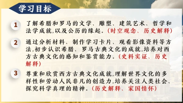 第6课 希腊罗马古典文化（课件）-【课堂无忧】新课标同步核心素养课堂