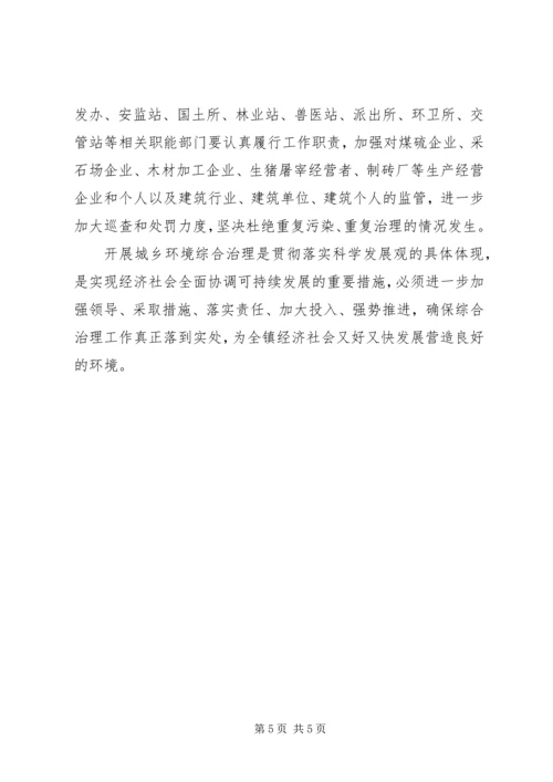 城乡环境综合治理工作调研报告.docx