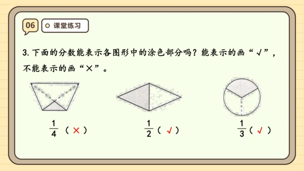 8.2 比较几分之一的大小 课件(共21张PPT) 人教版 三年级上册数学