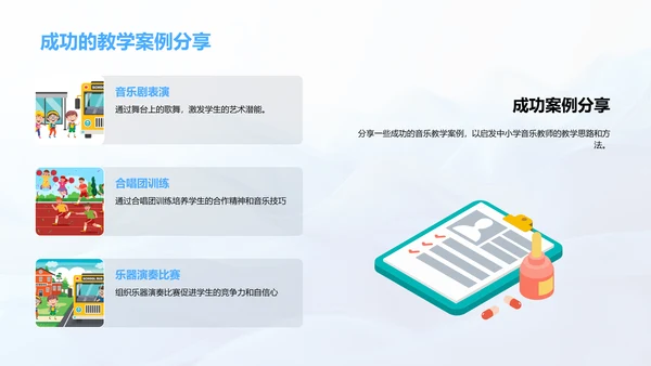 音乐教学提效策略PPT模板