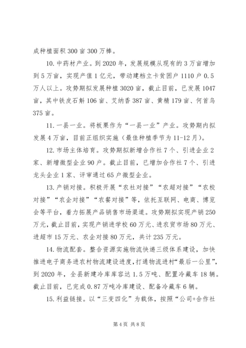 省级脱贫攻坚第二次督导自查报告.docx