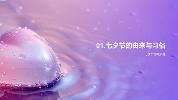 七夕情感营销实践PPT模板