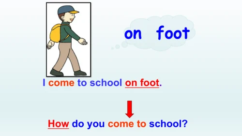 【牛津译林版】小学英语五年级下册 Unit 2 How do you come to school 