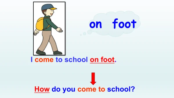 【牛津译林版】小学英语五年级下册 Unit 2 How do you come to school 