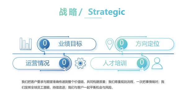 蓝色大气企业公司宣传动态PPT模板