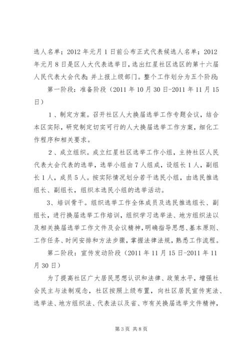 代表大会选举实施方案.docx
