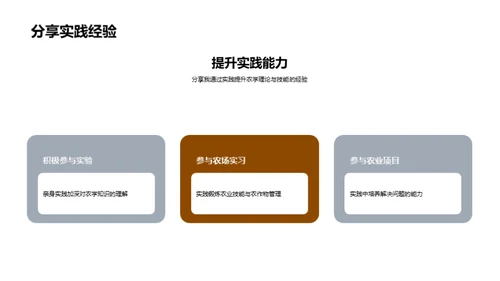 农学之道：理论与实践