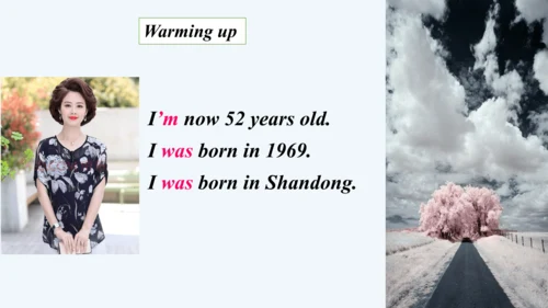 Module7My past life Unit 1I was born in a small vi