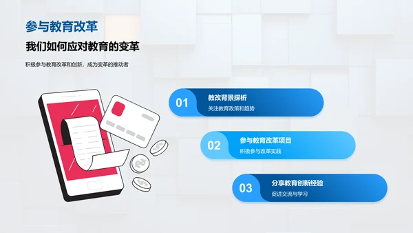 教育演变与挑战PPT模板