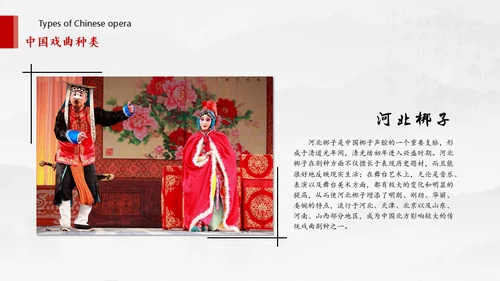 中国风戏曲名伶通用PPT模板