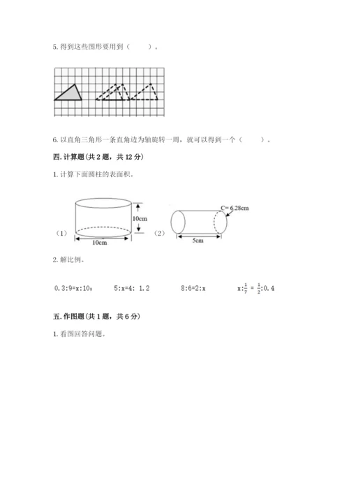 北师大版六年级下册数学期末测试卷及参考答案（突破训练）.docx