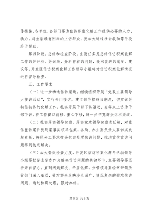 镇信访积案化解工作实施方案 (2).docx