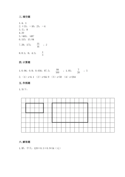 人教版六年级下册数学期末测试卷必考题.docx