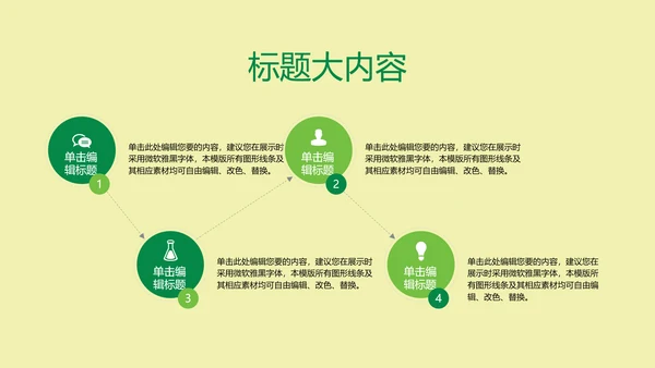 创意餐厅服务员ppt动态模板D