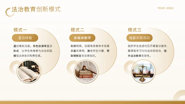 黄色商务风武汉大学法治教育主题班会PPT