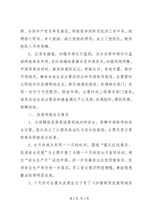 商贸安全工作情况汇报.docx