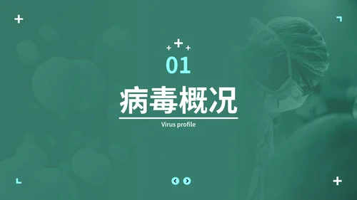 防疫抗疫高级实景精品主题PPT模板