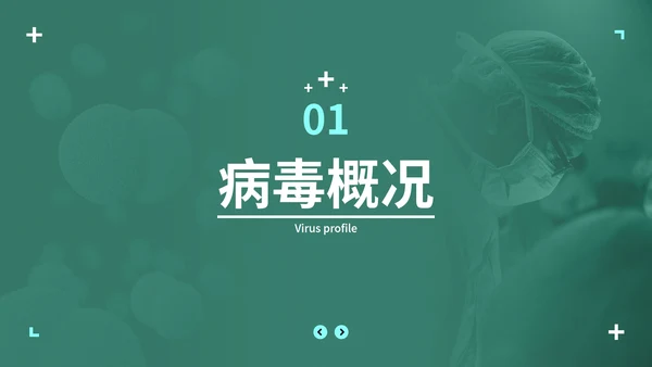 防疫抗疫高级实景精品主题PPT模板