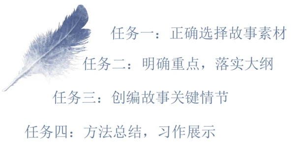 【六上课件】习作4：笔尖流出的故事