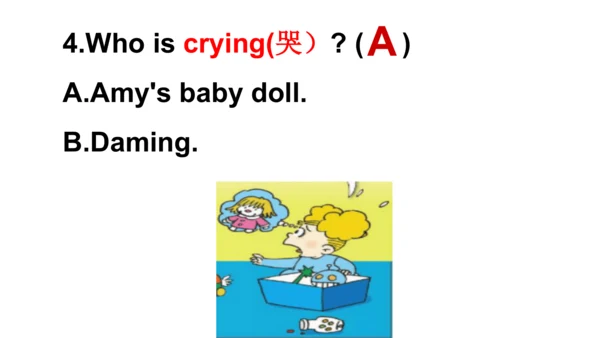 Module7 Unit1 Did you take Amy's doll 同步备课课件（含flas