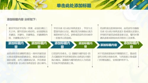 动感活力夏日旅行社商业计划书通用PPT模板