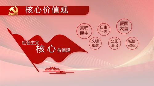党支部党员大会年终工作总结动态PPT
