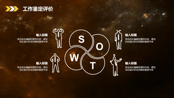 晨曦大气星空工作总结汇报通用PPT模板