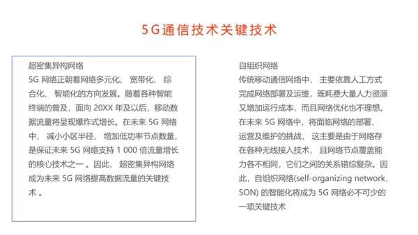 5G时代赋能未来专题宣传介绍PPT模板