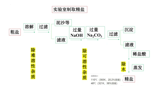 人教版九年级化学下册实验活动《粗盐的提纯》课件