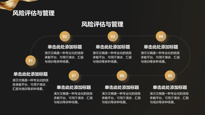 项目进度阶段汇报PPT模板