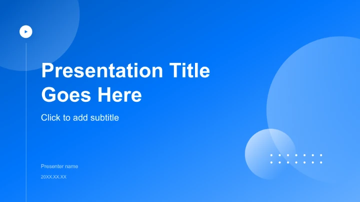 蓝色简约风就业发展报告PPT主题