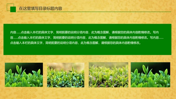 中国茶文化茶道展示茶知识PPT模板
