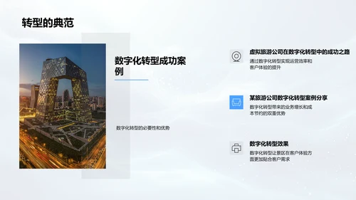 旅游业数字化转型实战PPT模板