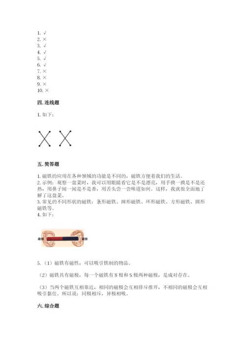 教科版小学科学二年级下册期末测试卷【精选题】.docx