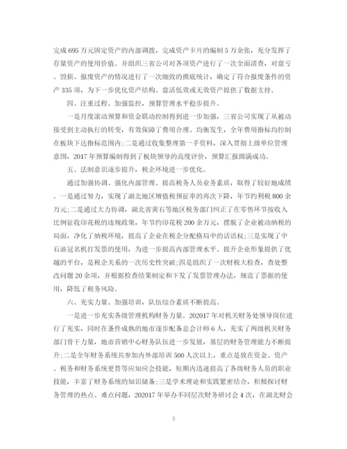 精编之财务总监年终个人工作总结范文.docx