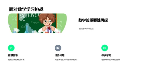 生活实践中的数学PPT模板