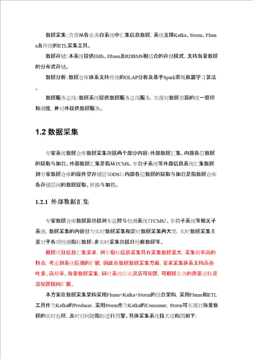 数据仓库建设方案