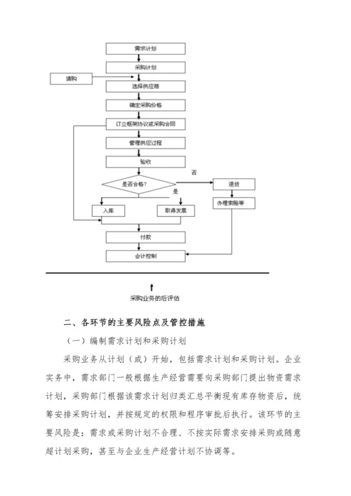 企业内部控制应用指引之采购业务.docx