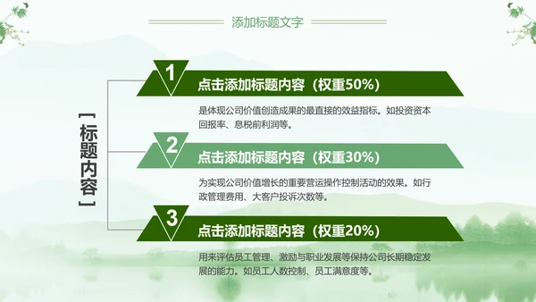 绿色清新清明扫墓踏青ppt