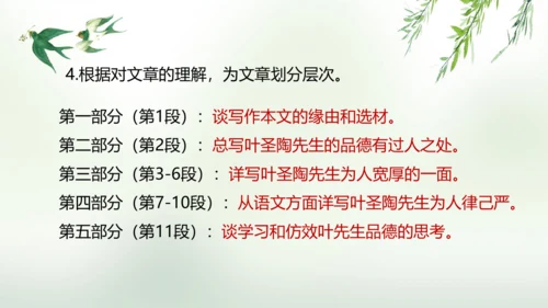 第14课 叶圣陶先生二三事 课件(共25张PPT)