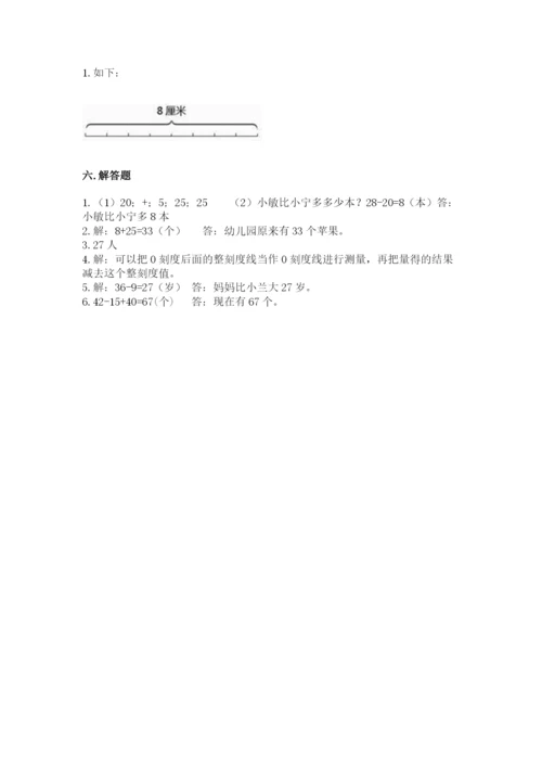 人教版二年级上册数学期中测试卷【考点梳理】.docx