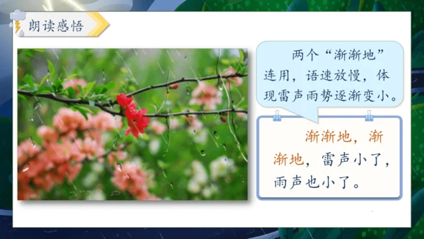 【核心素养】部编版语文二年级下册-16. 雷雨 第2课时（课件）